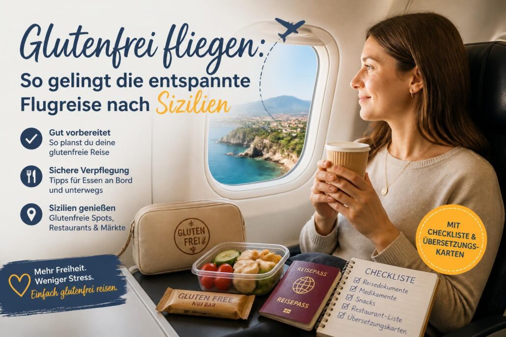 Glutenfrei fliegen: So gelingt die entspannte Flugreise nach Sizilien