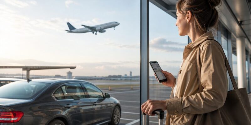 Parken am Flughafen und Flugtracking: So gelingt die Anreise für Reisende am besten