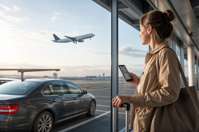 Parken am Flughafen und Flugtracking: So gelingt die Anreise für Reisende am besten